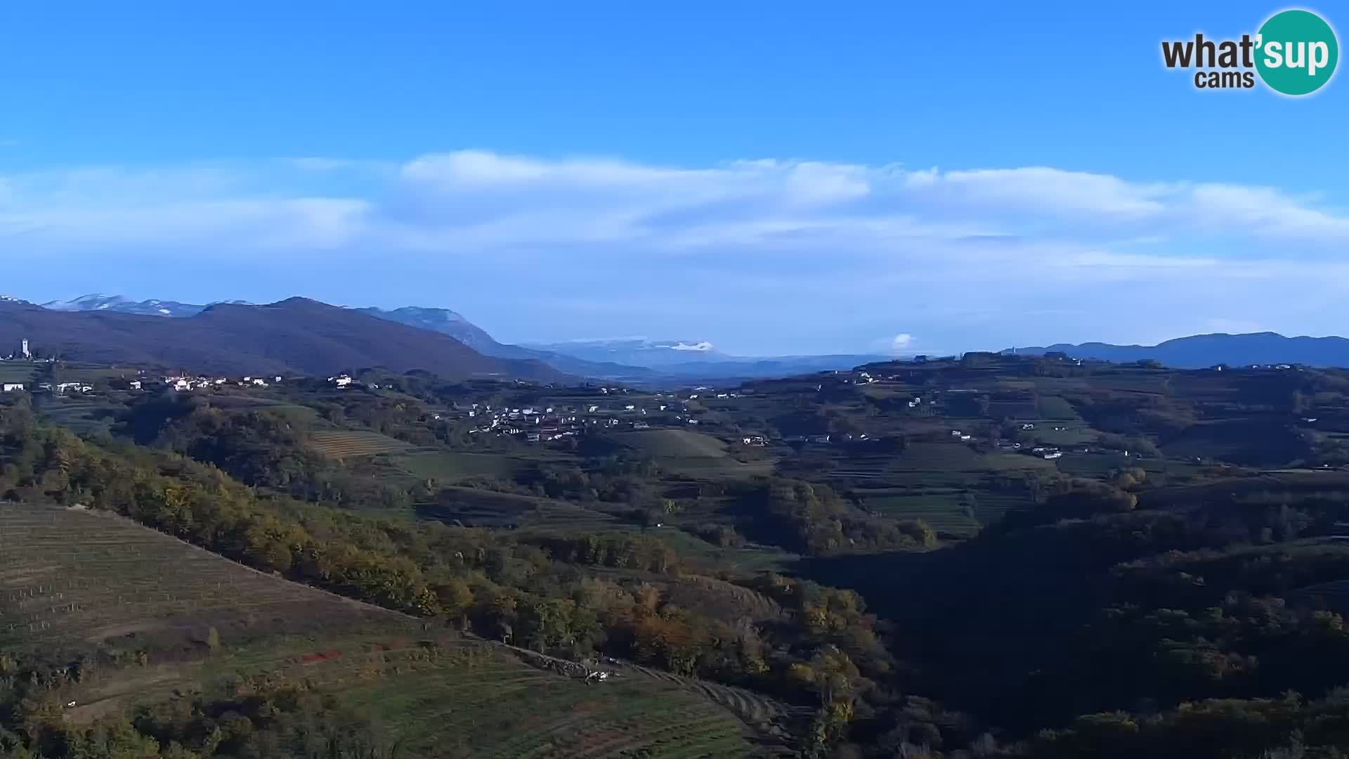 V Živo Šmartno spletna kamera Brda – Hotel San Martin