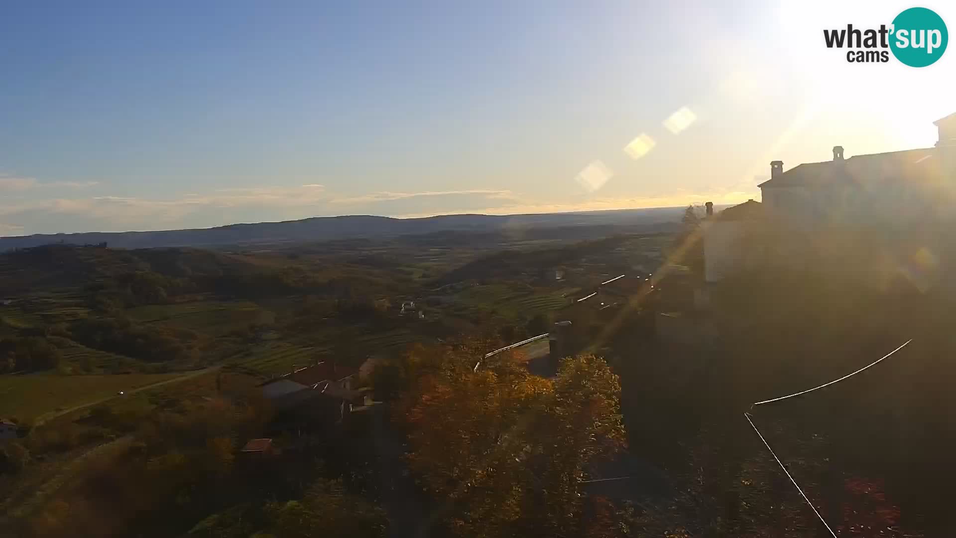 V Živo Šmartno spletna kamera Brda – Hotel San Martin