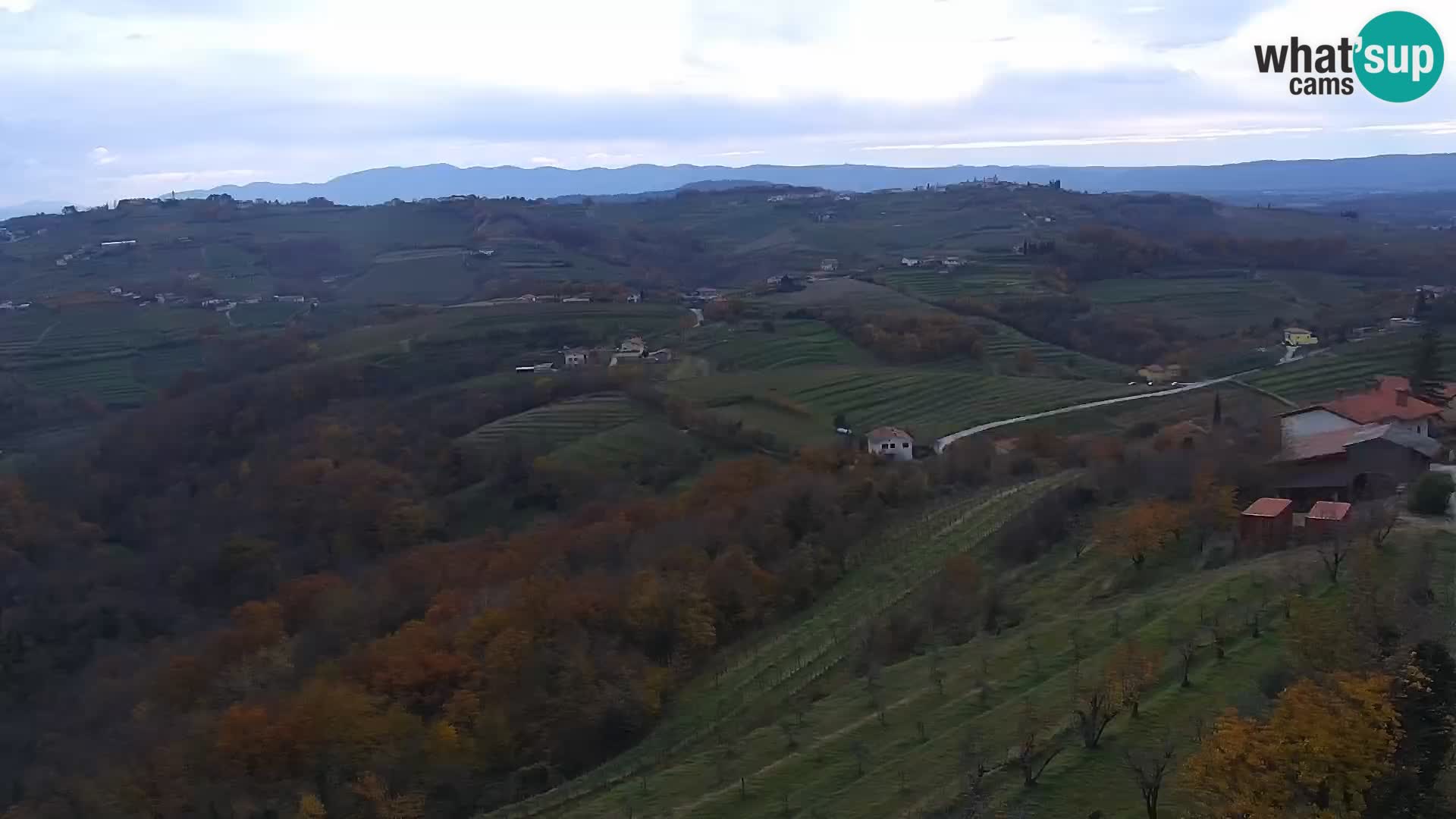 V Živo Šmartno spletna kamera Brda – Hotel San Martin