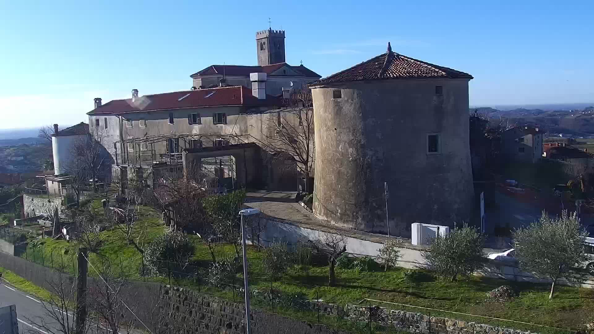 LIVE Šmartno webcam Brda – Hotel San Martin