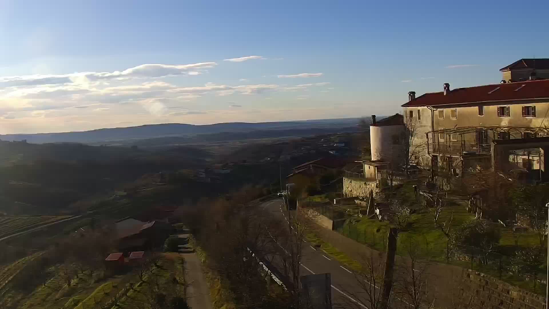 V Živo Šmartno spletna kamera Brda – Hotel San Martin