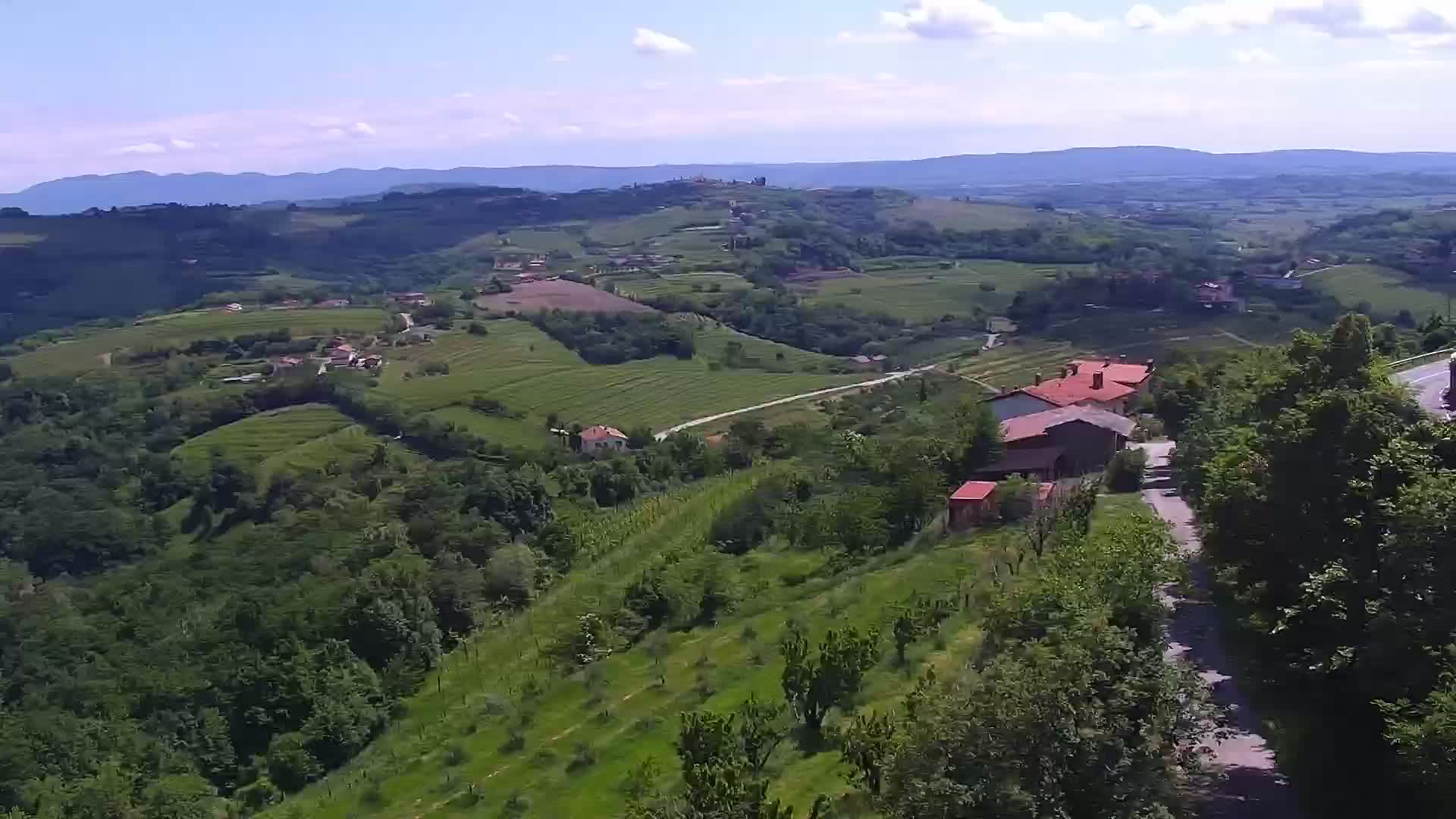LIVE Šmartno webcam Brda – Hotel San Martin