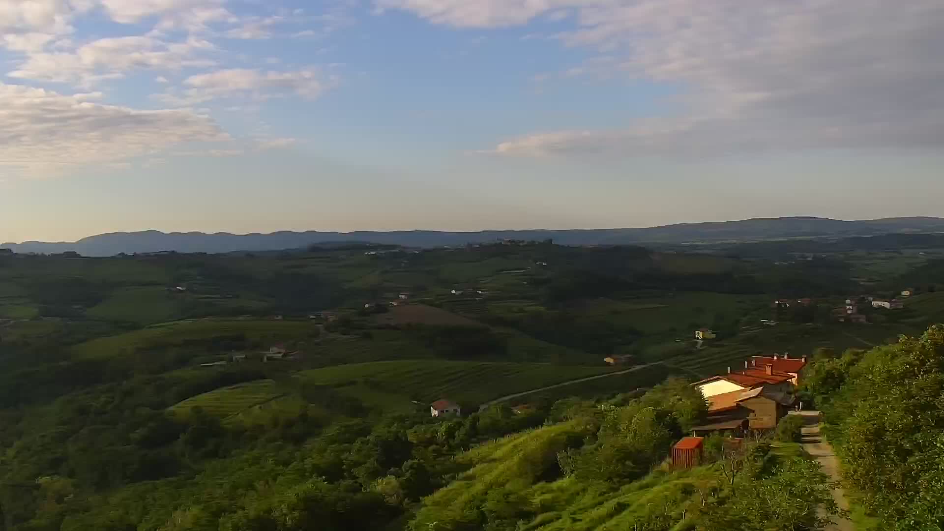 LIVE Šmartno webcam Brda – Hotel San Martin