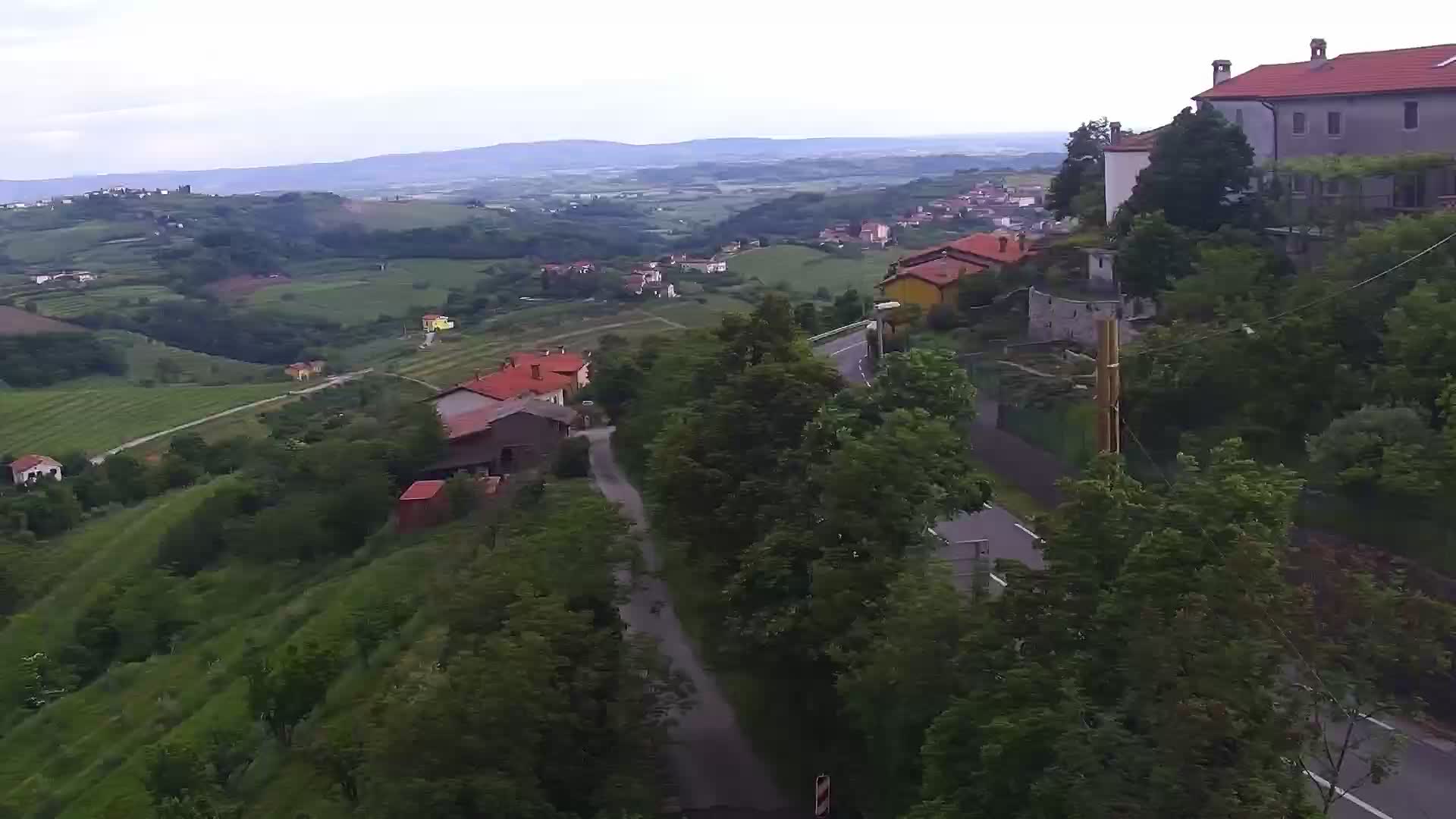 LIVE Šmartno webcam Brda – Hotel San Martin