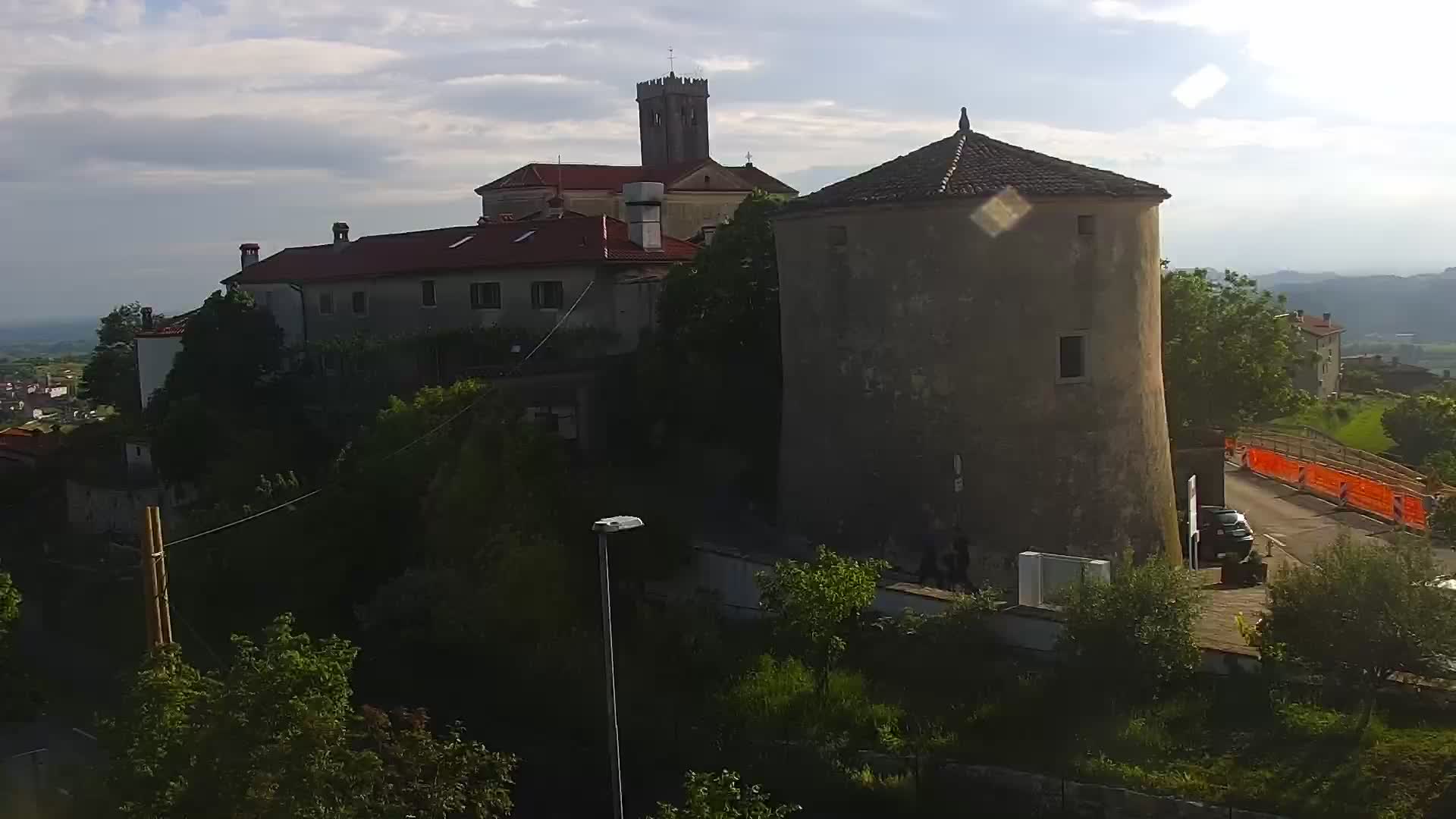 V Živo Šmartno spletna kamera Brda – Hotel San Martin