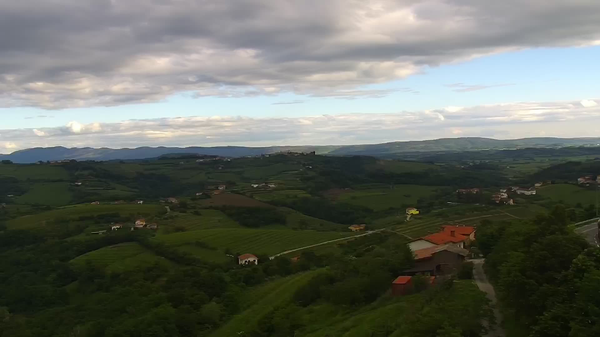 LIVE Šmartno webcam Brda – Hotel San Martin