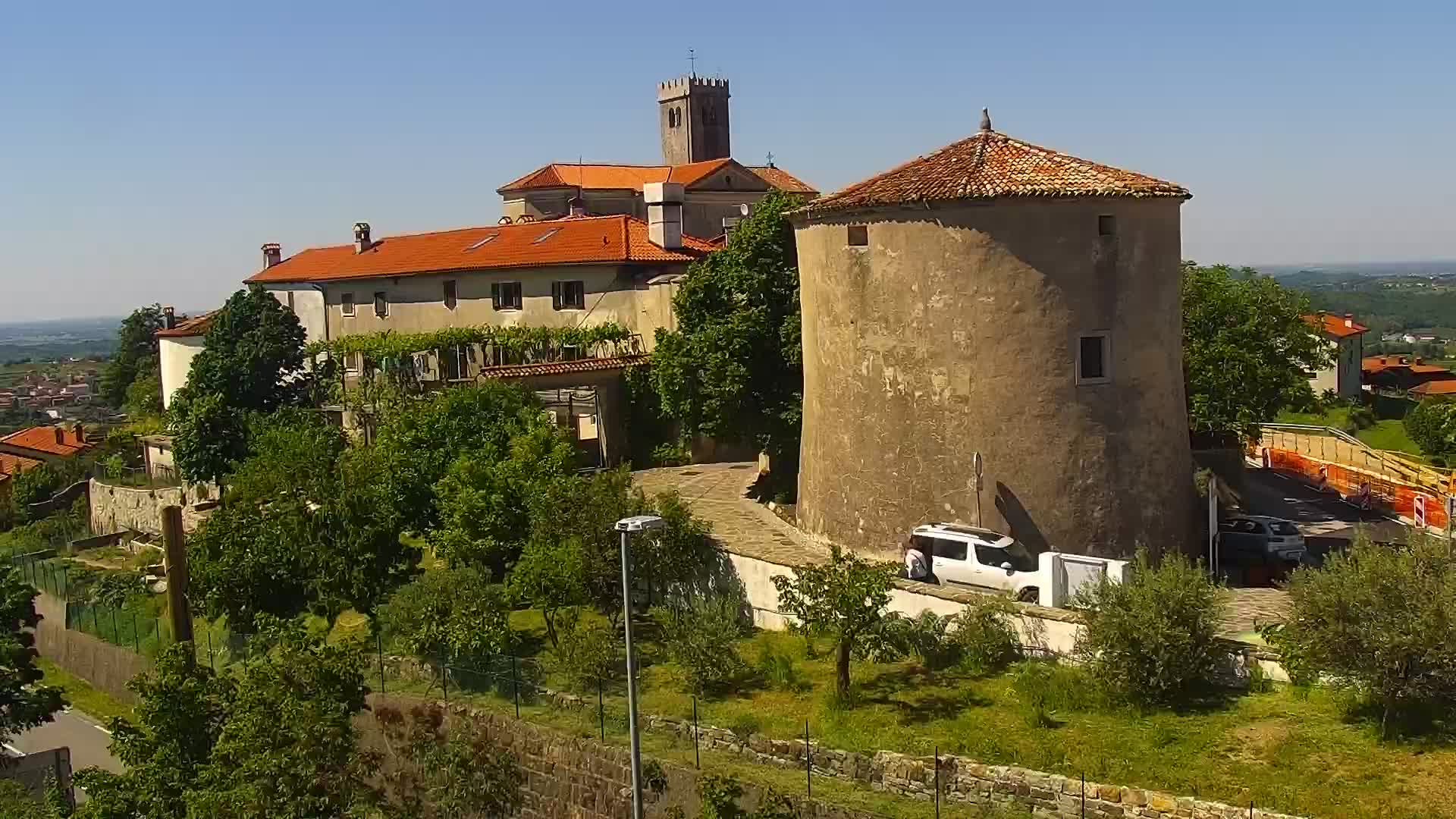 LIVE Šmartno webcam Brda – Hotel San Martin