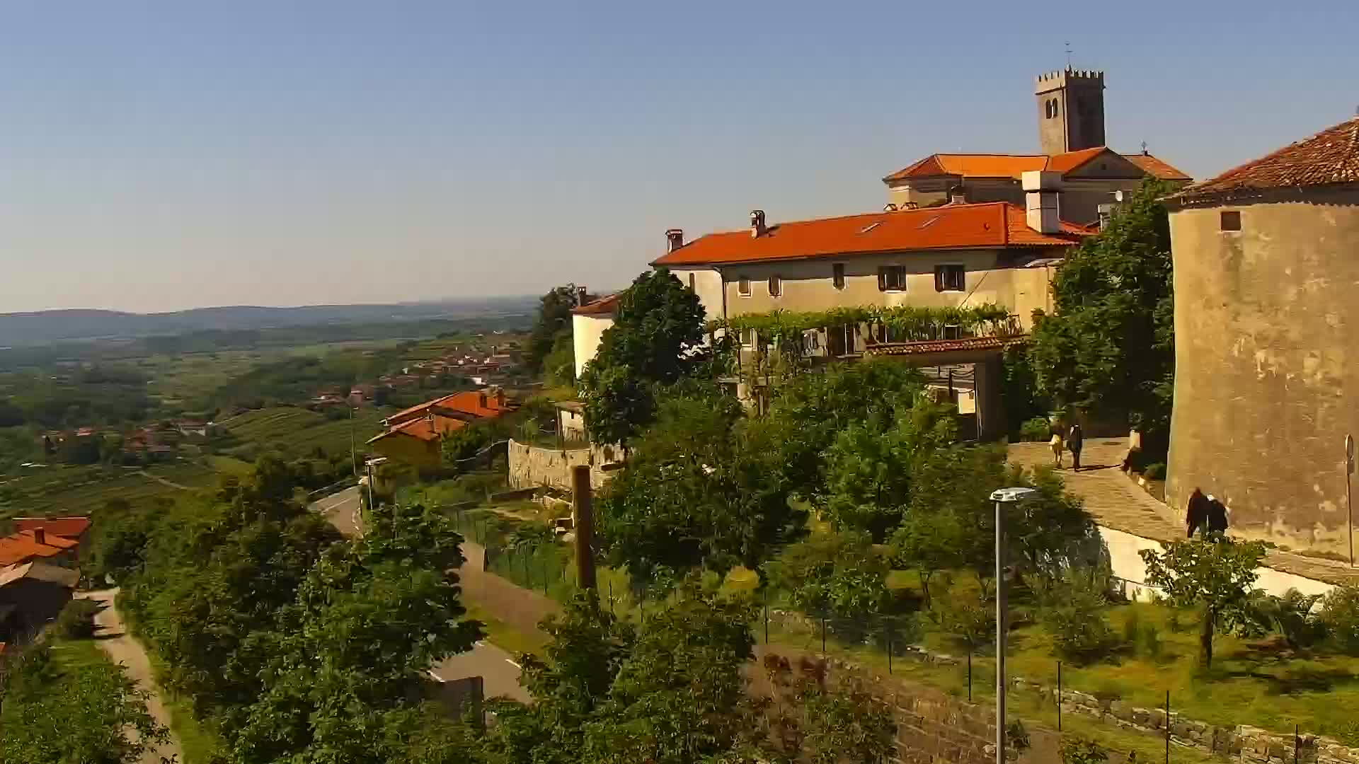LIVE Šmartno webcam Brda – Hotel San Martin