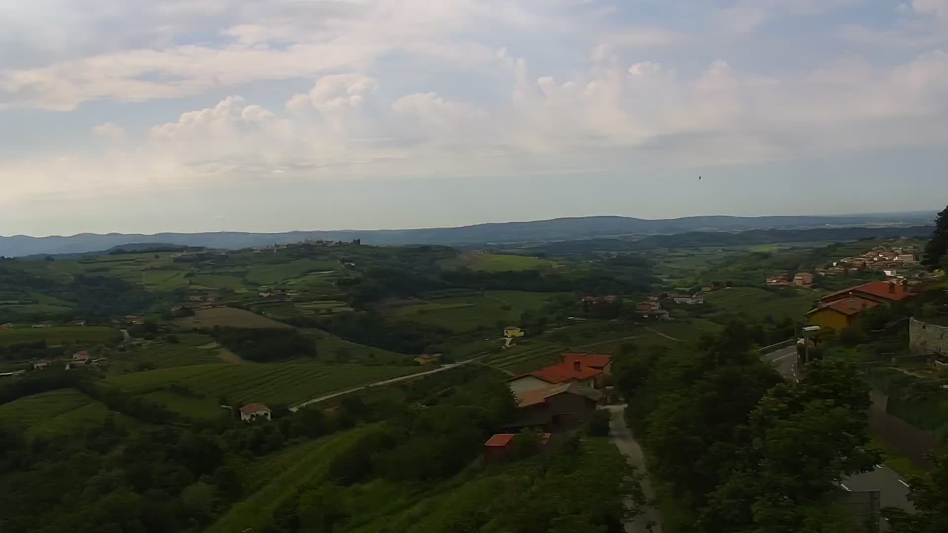 U Živo Šmartno web kamera Brda – Hotel San Martin