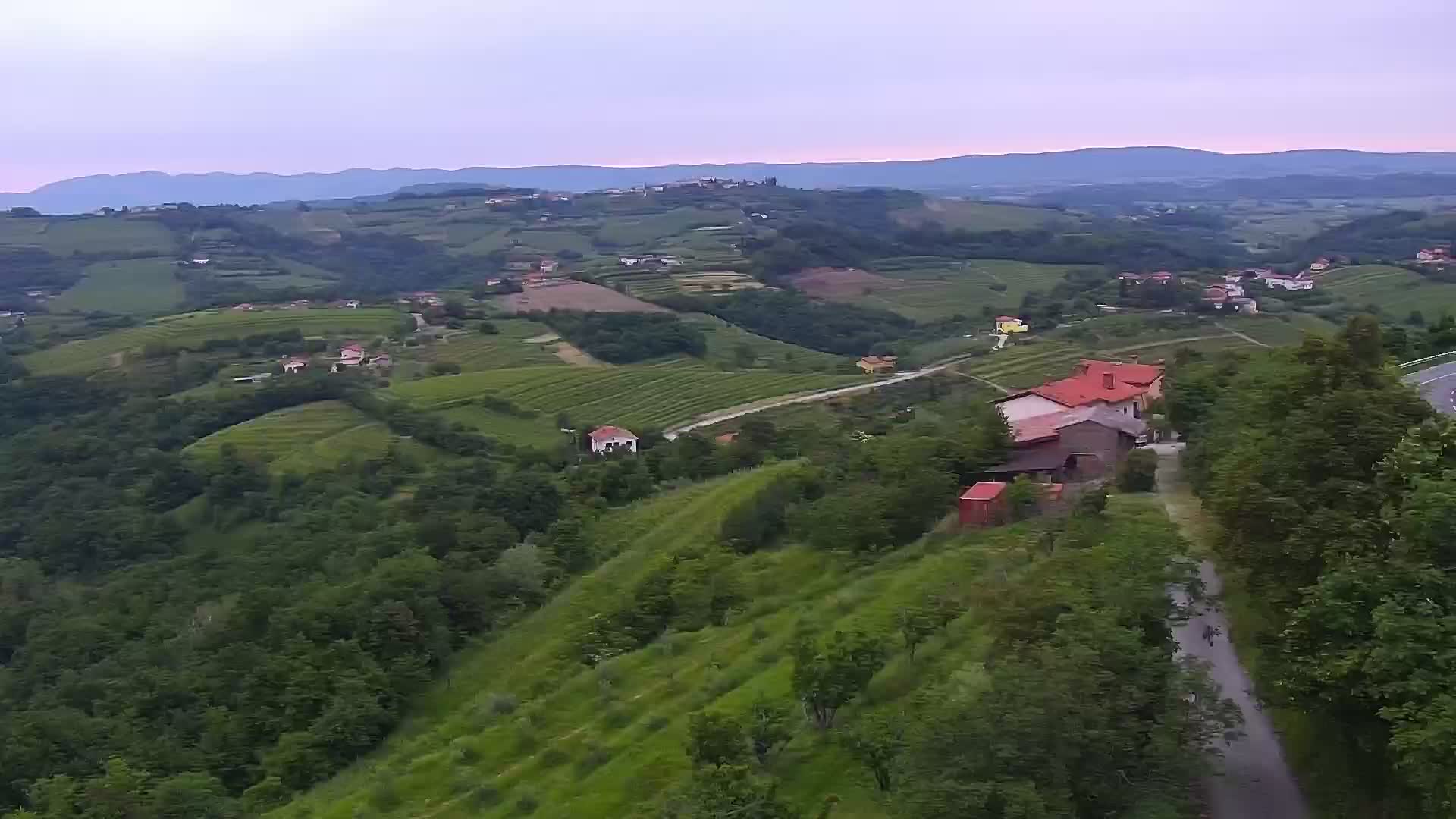 LIVE Šmartno webcam Brda – Hotel San Martin