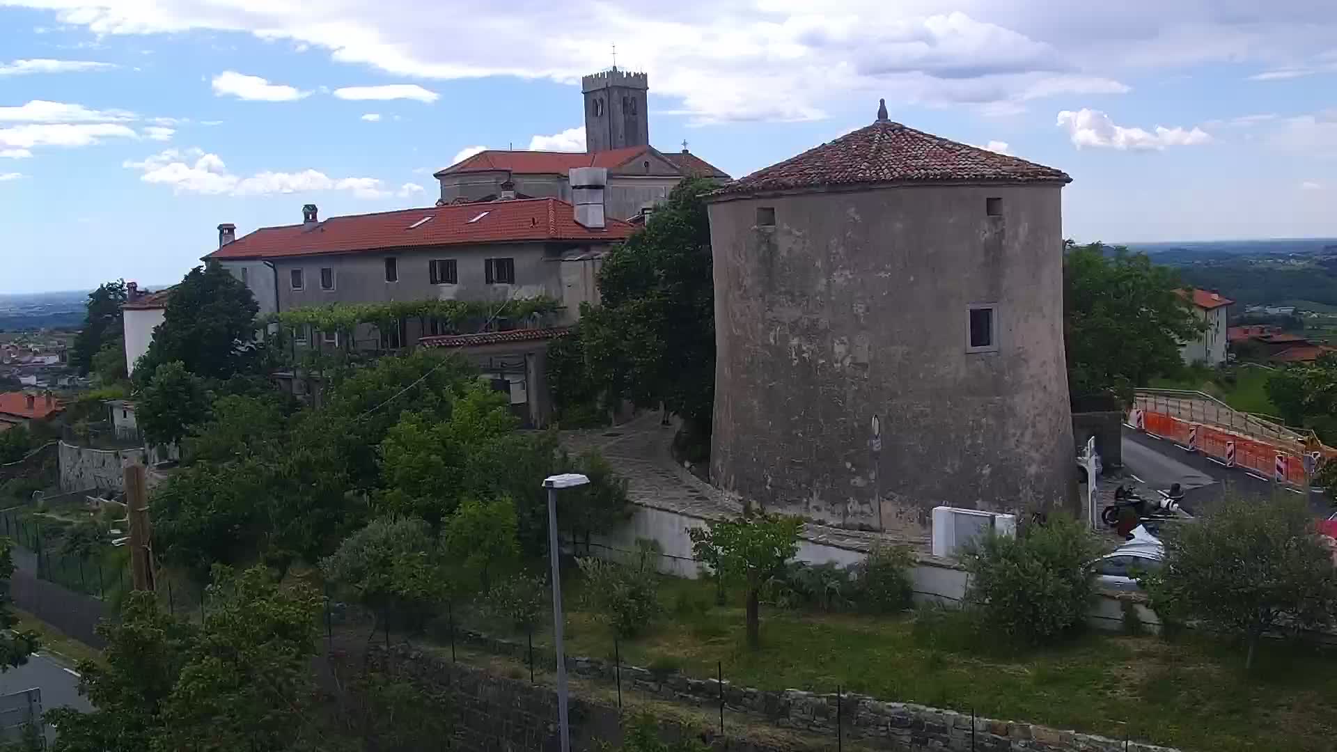 U Živo Šmartno web kamera Brda – Hotel San Martin