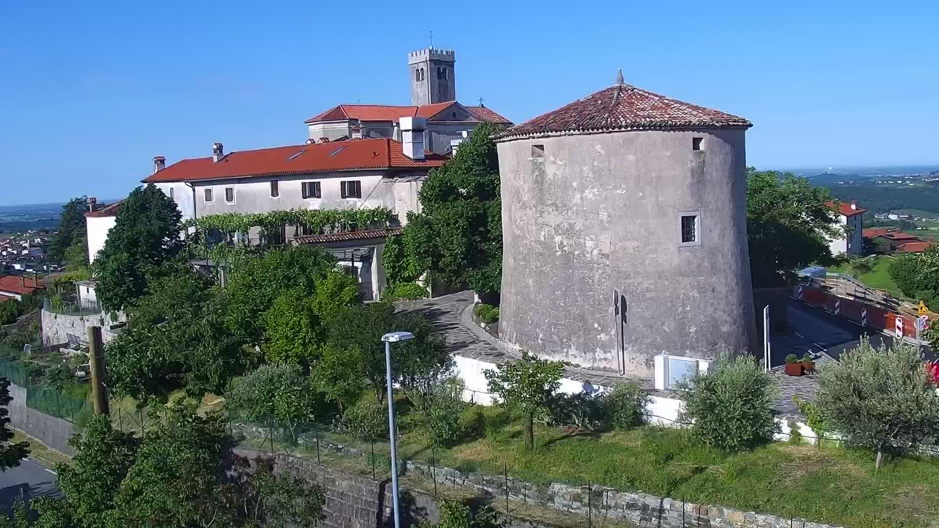 V Živo Šmartno spletna kamera Brda – Hotel San Martin