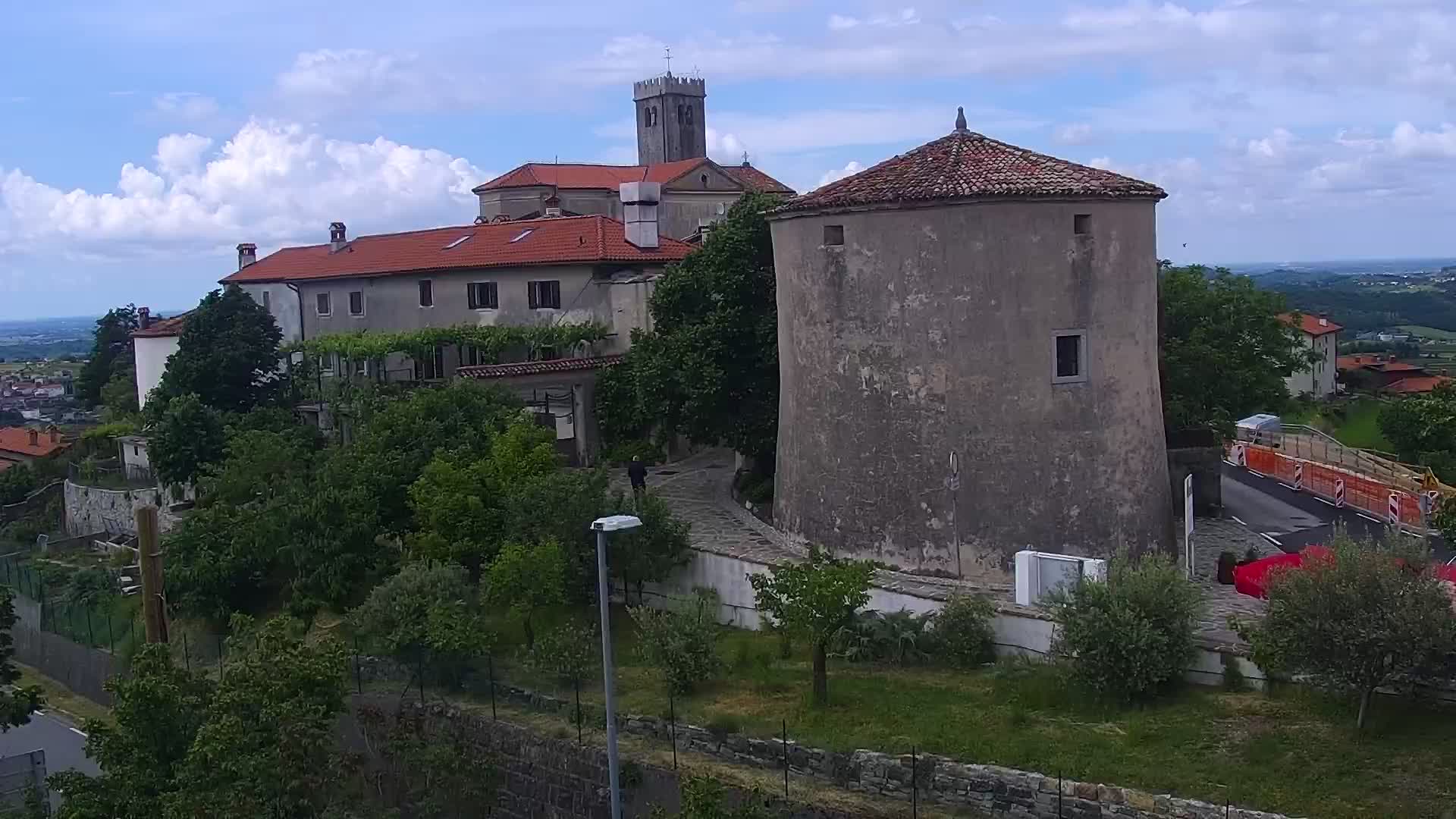 V Živo Šmartno spletna kamera Brda – Hotel San Martin