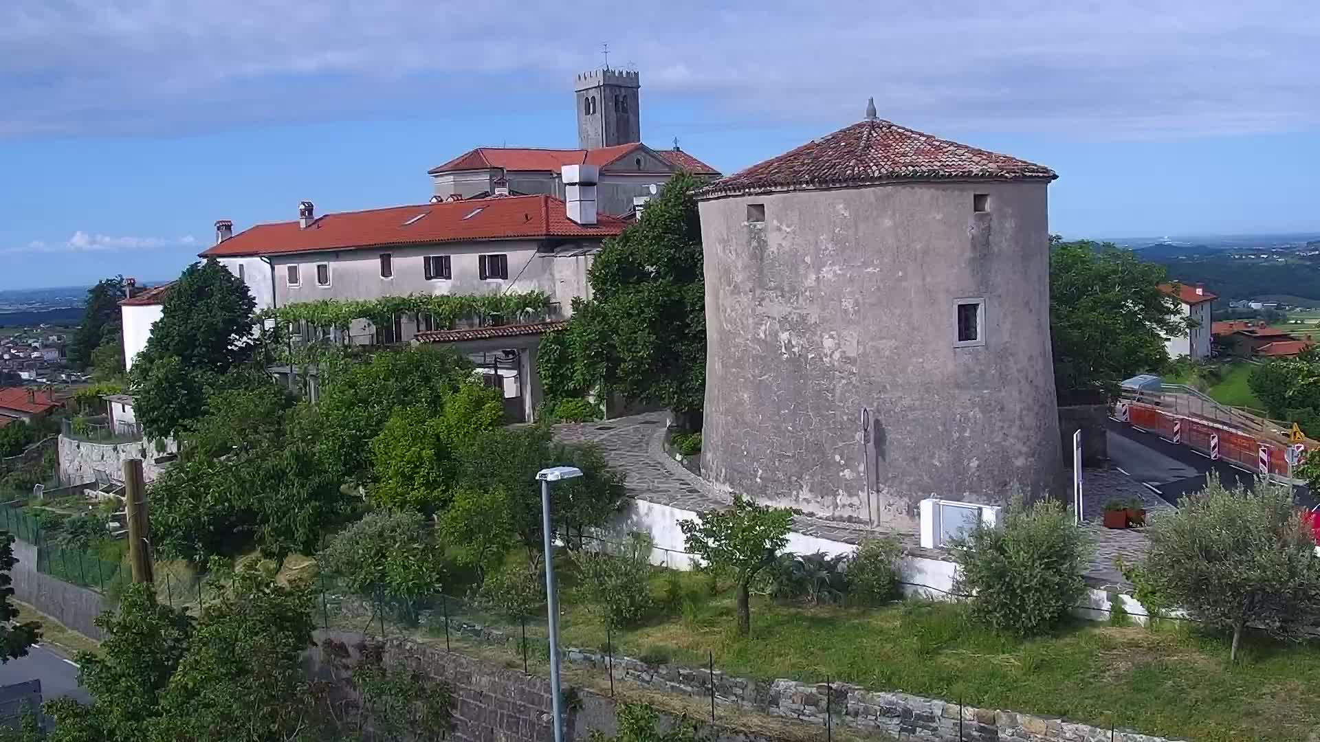 LIVE Šmartno webcam Brda – Hotel San Martin