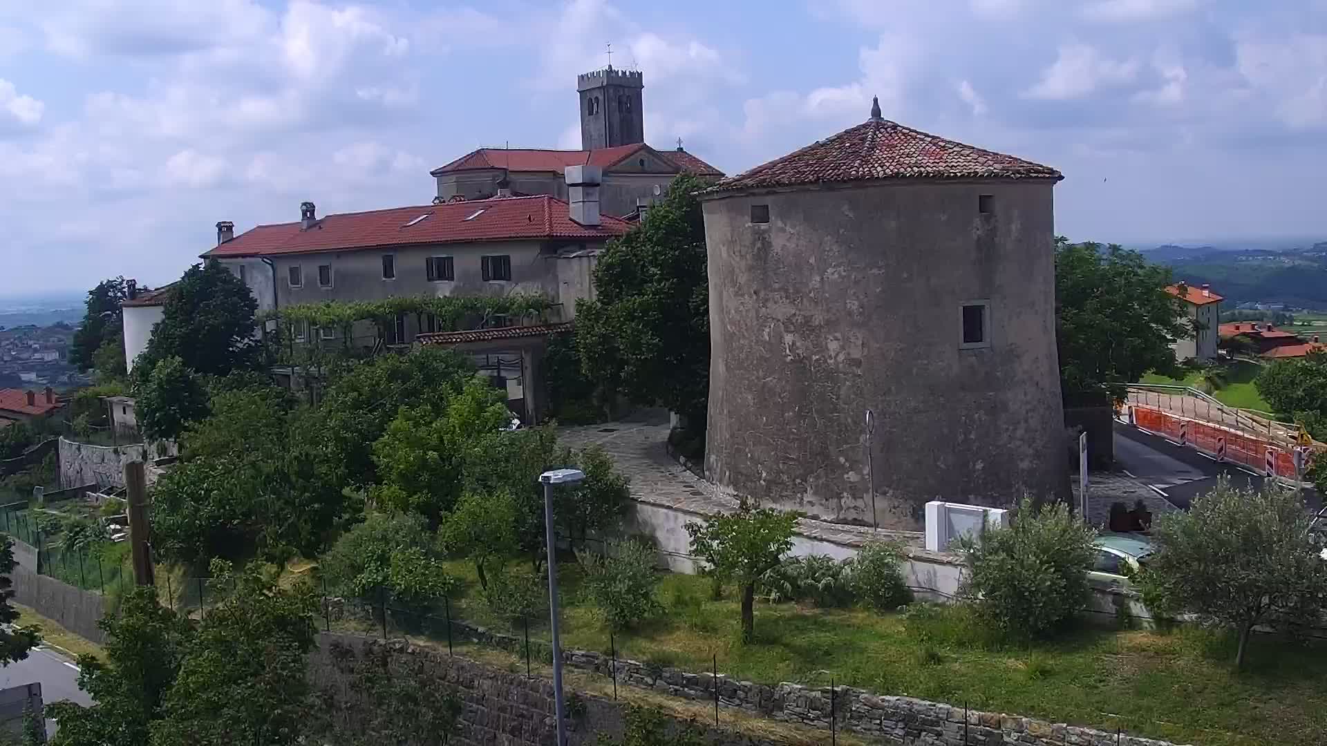 V Živo Šmartno spletna kamera Brda – Hotel San Martin