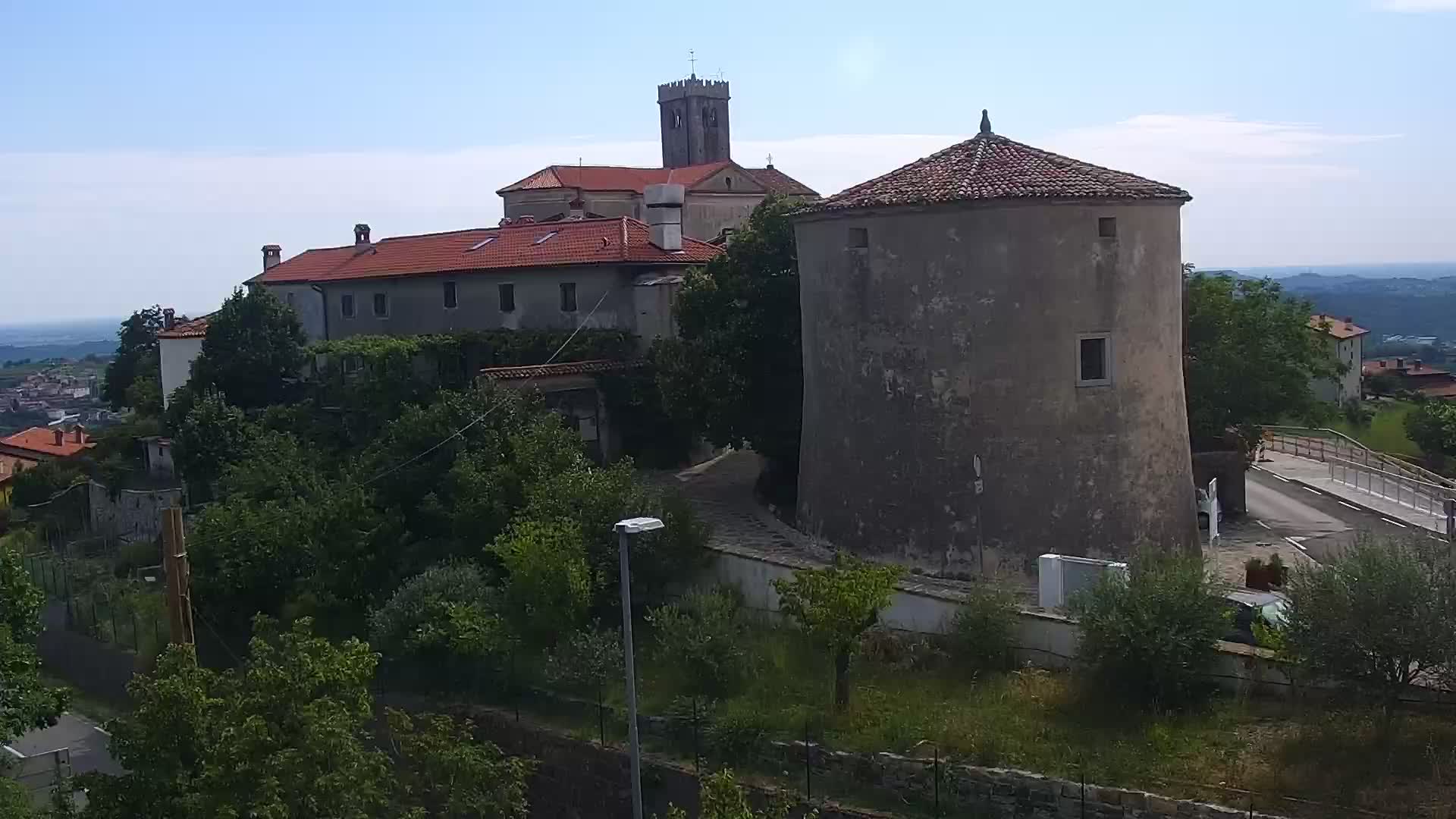 V Živo Šmartno spletna kamera Brda – Hotel San Martin