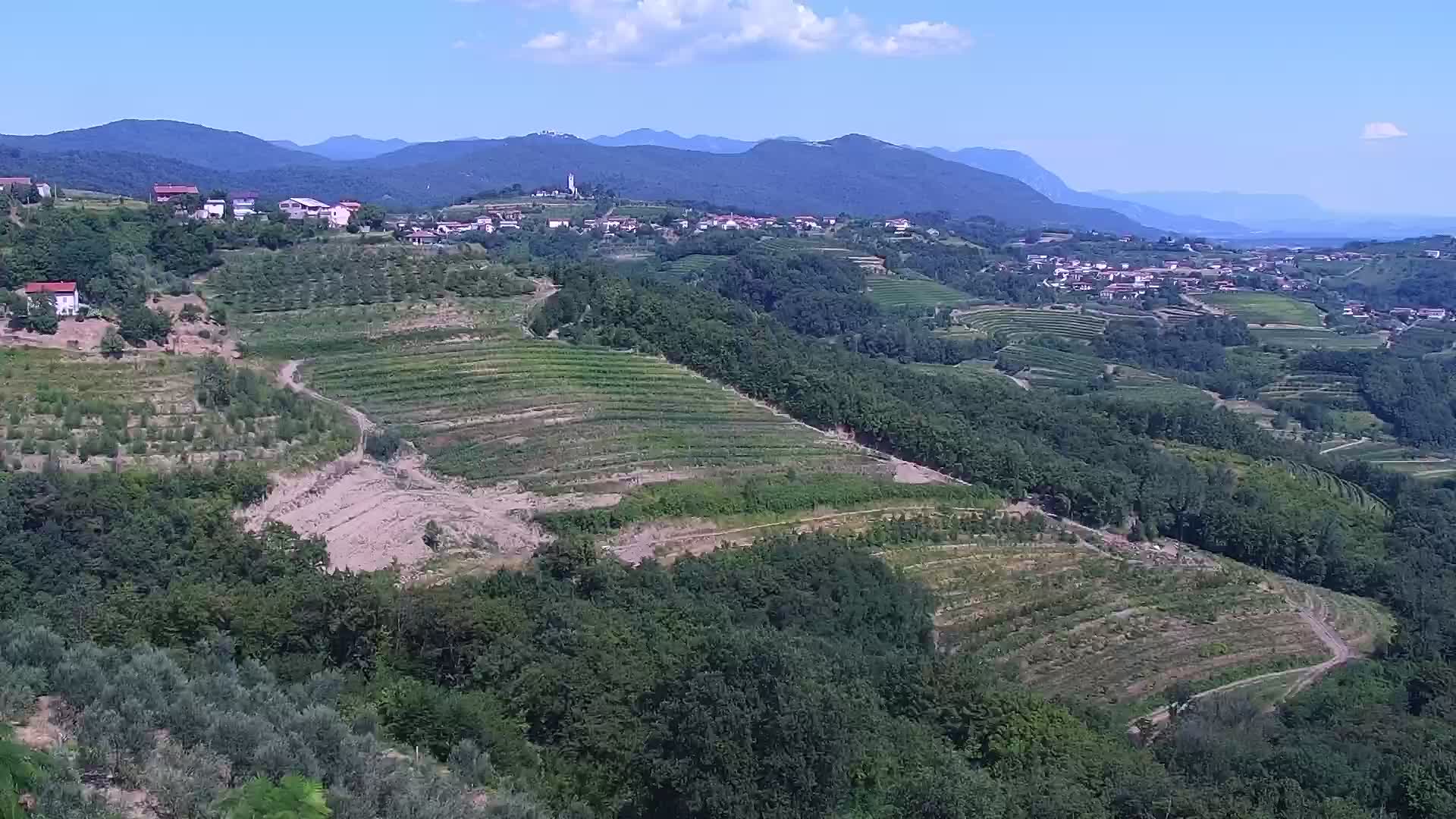 U Živo Šmartno web kamera Brda – Hotel San Martin