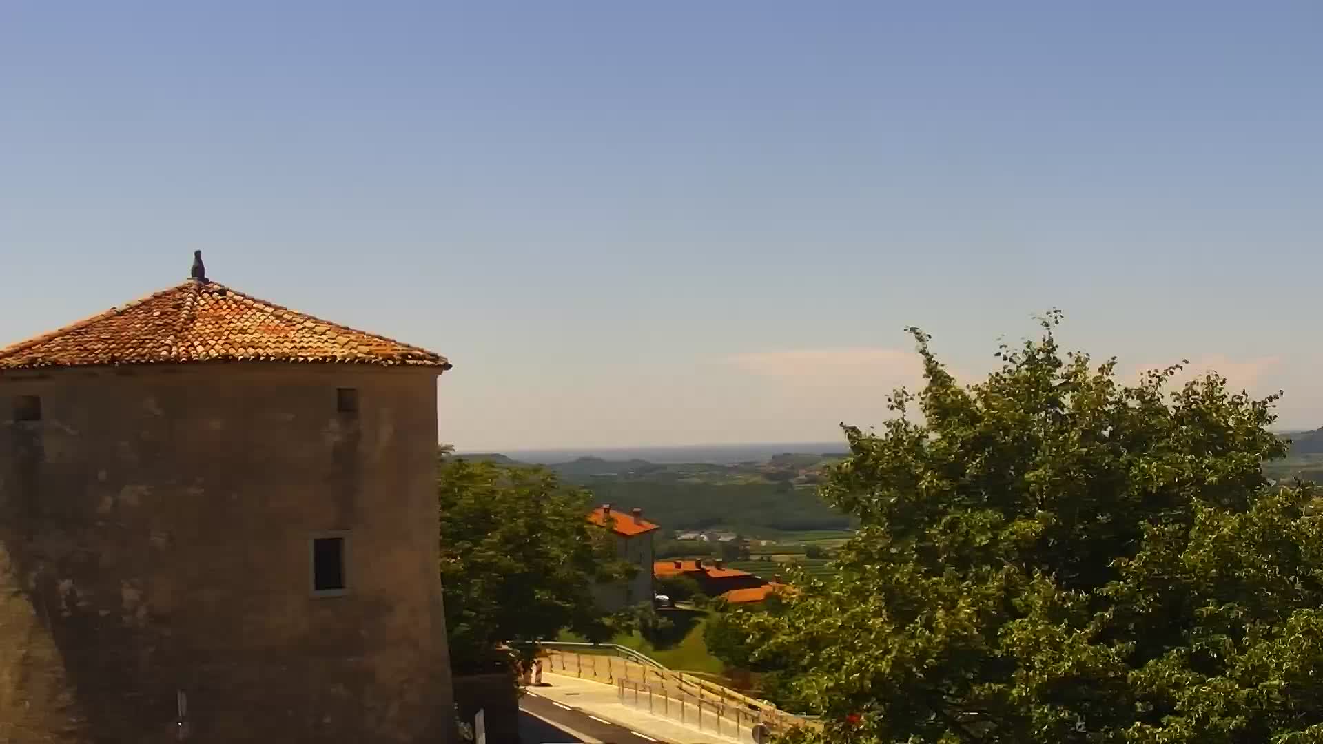 LIVE Šmartno webcam Brda – Hotel San Martin