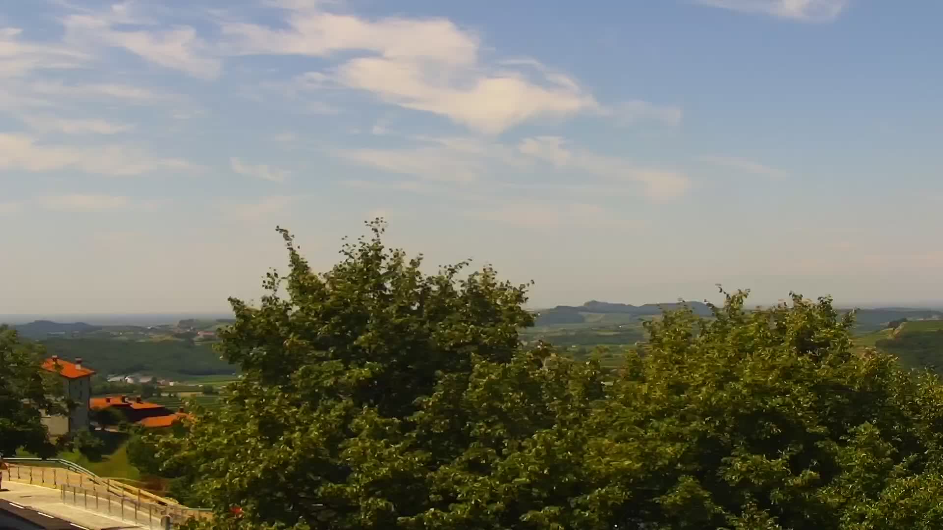LIVE Šmartno webcam Brda – Hotel San Martin