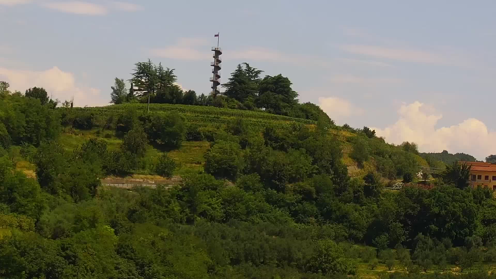 U Živo Šmartno web kamera Brda – Hotel San Martin