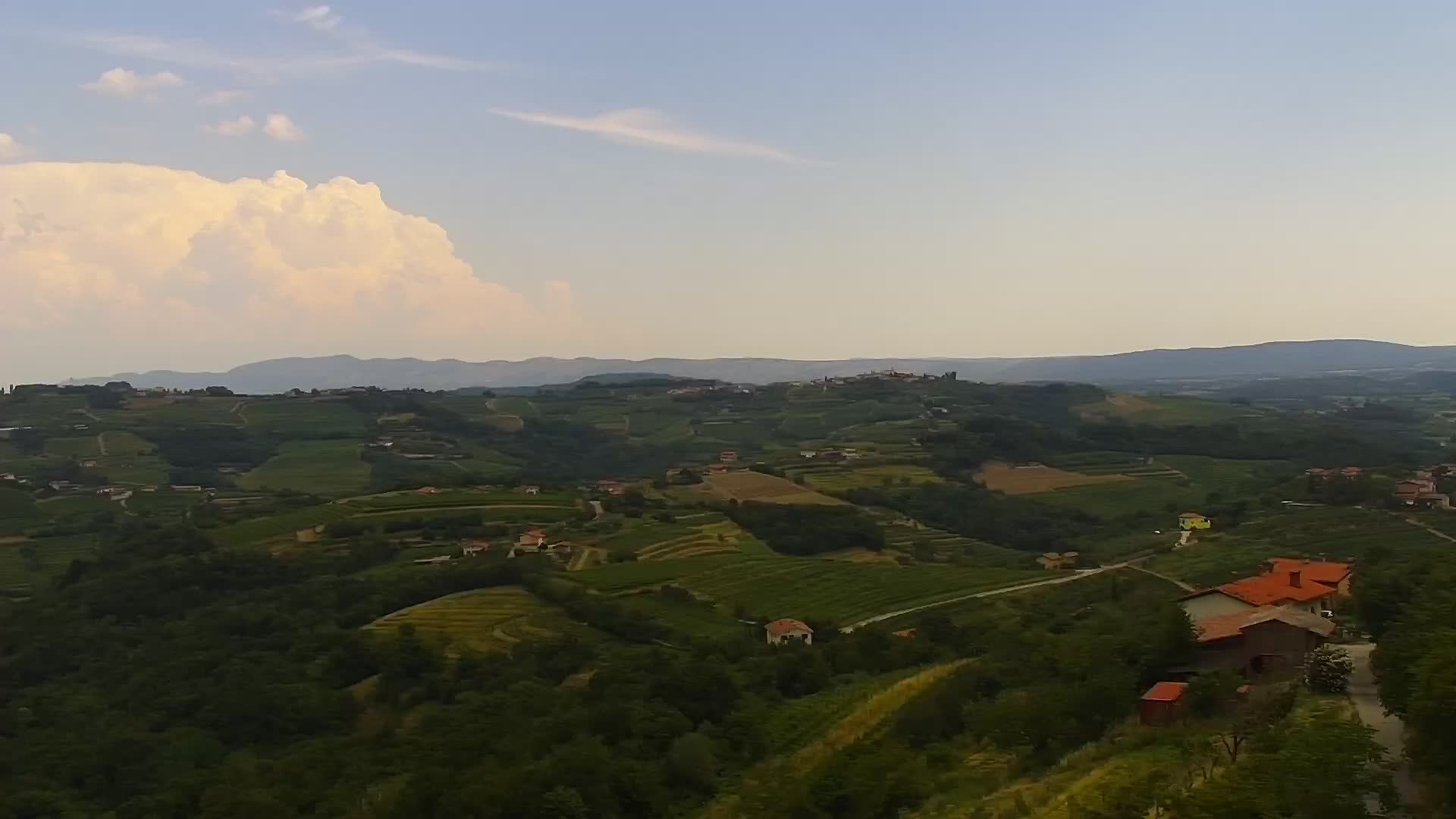 LIVE Šmartno webcam Brda – Hotel San Martin