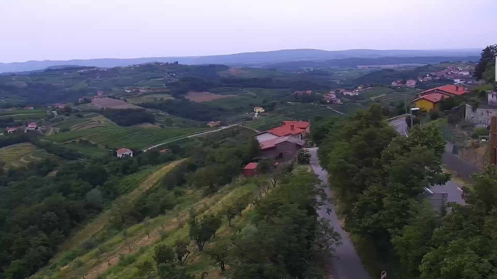 LIVE Šmartno webcam Brda – Hotel San Martin