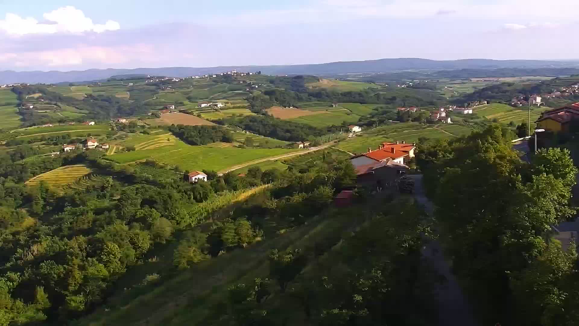 LIVE Šmartno livecam Brda – Hotel San Martin