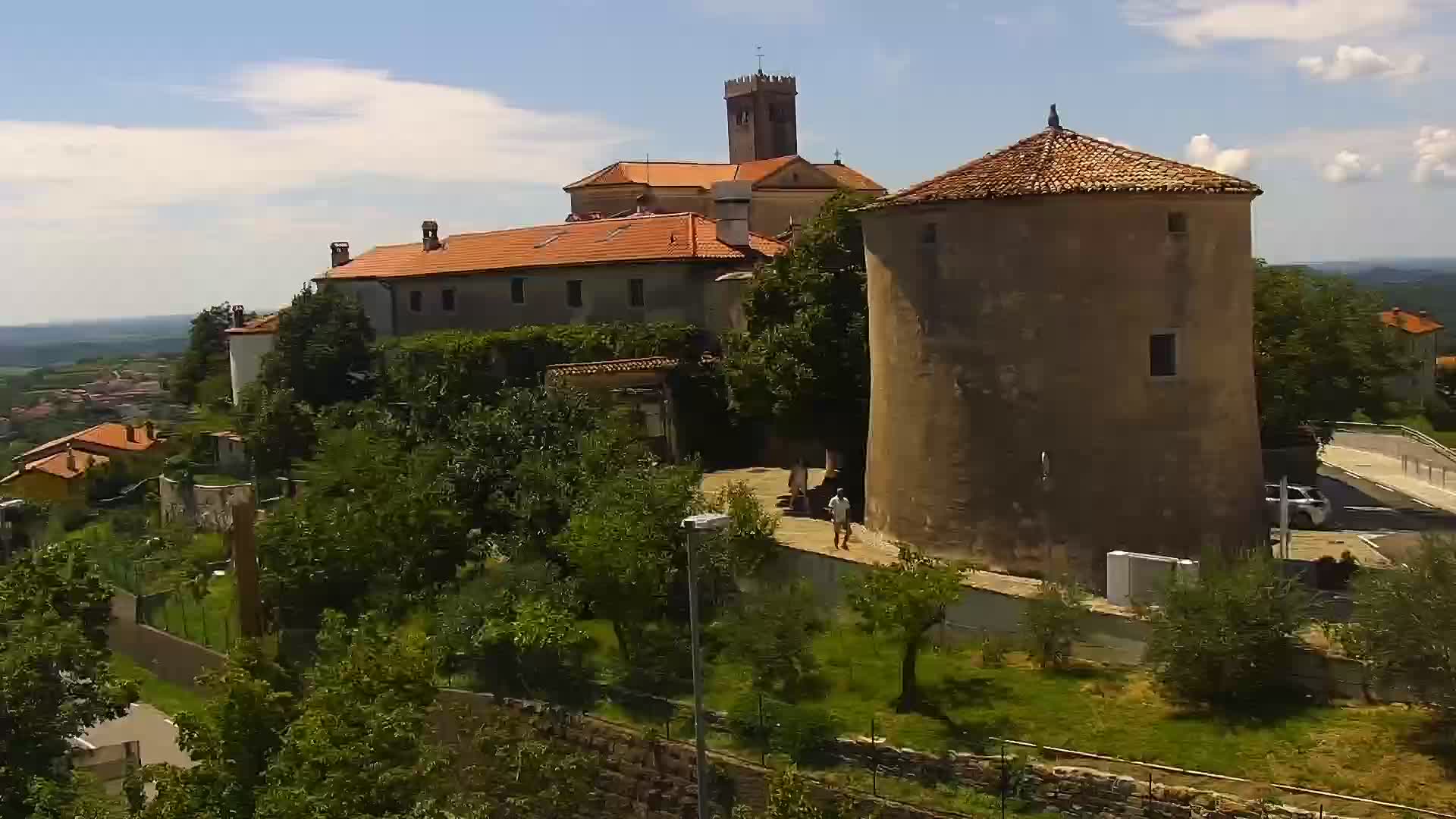 U Živo Šmartno web kamera Brda – Hotel San Martin