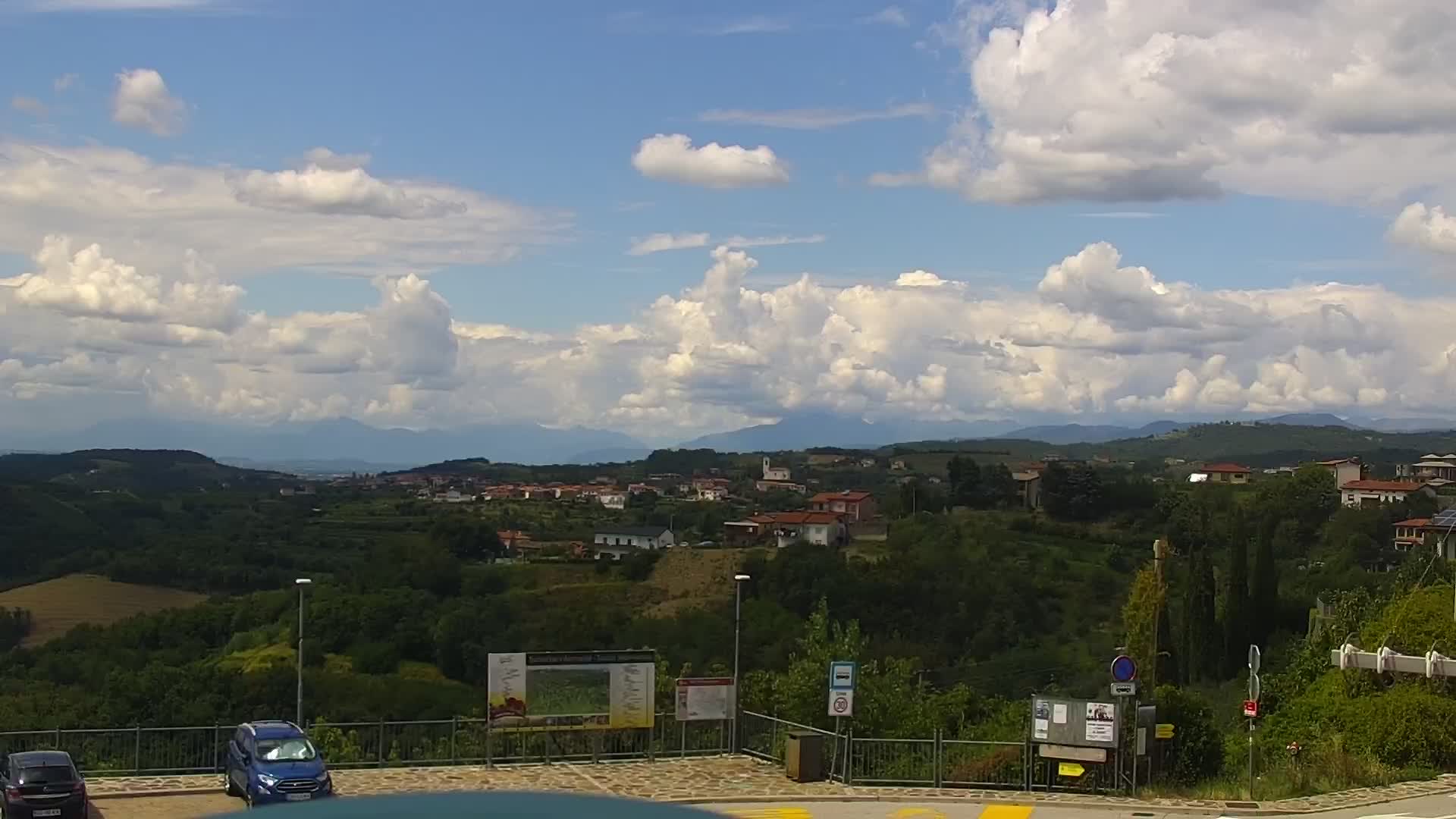 LIVE Šmartno webcam Brda – Hotel San Martin