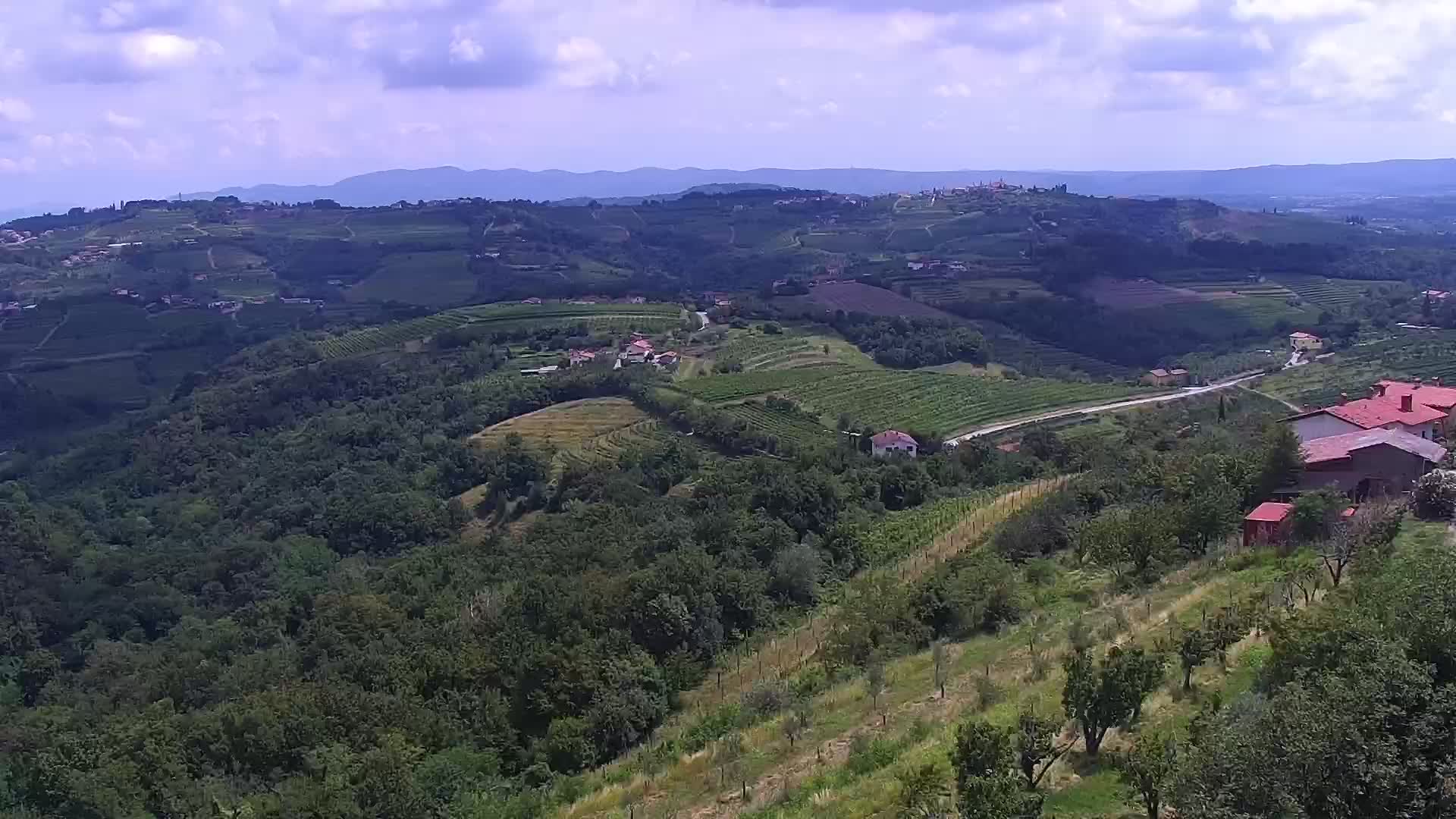 LIVE Šmartno webcam Brda – Hotel San Martin