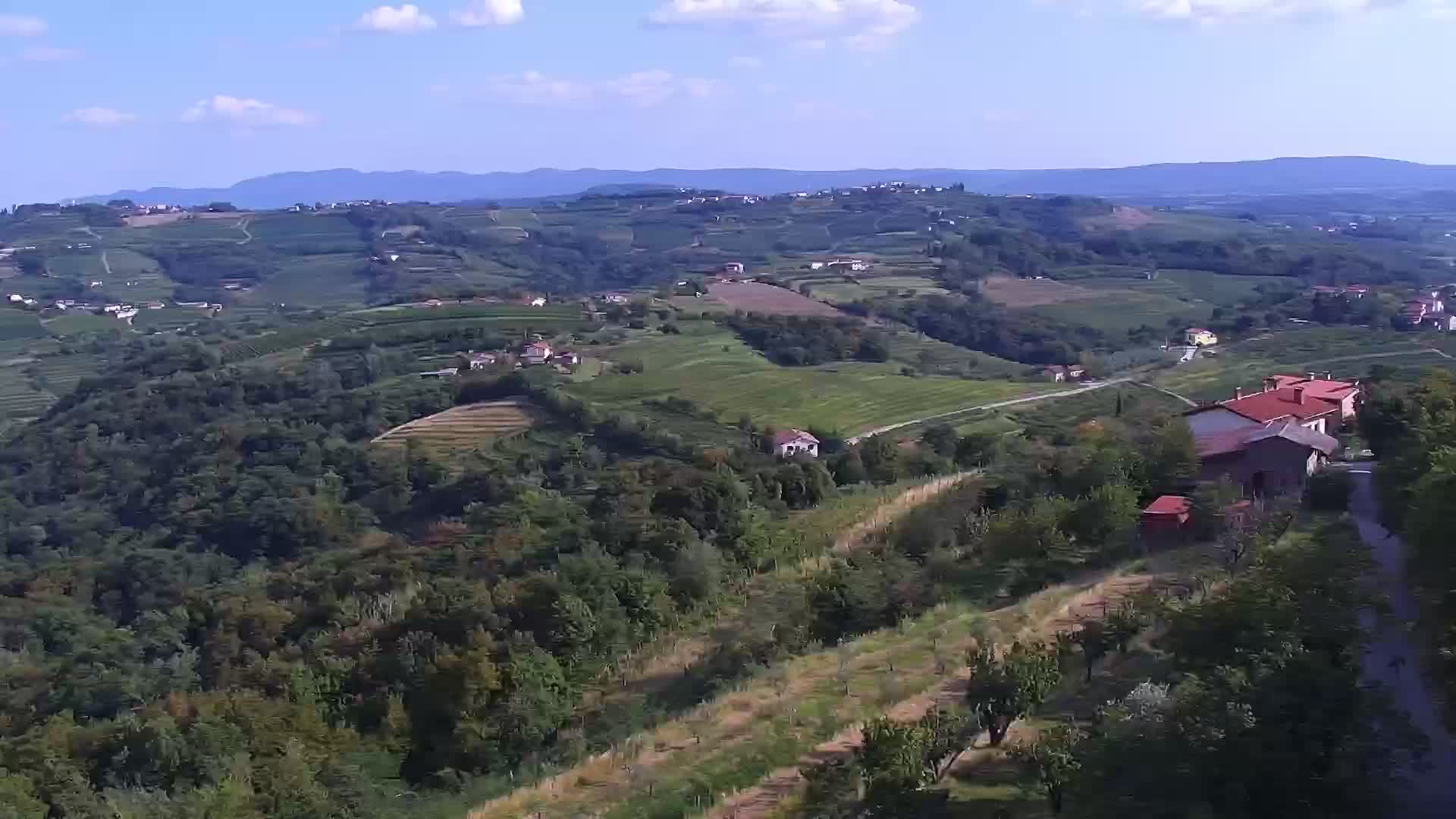 LIVE Šmartno webcam Brda – Hotel San Martin