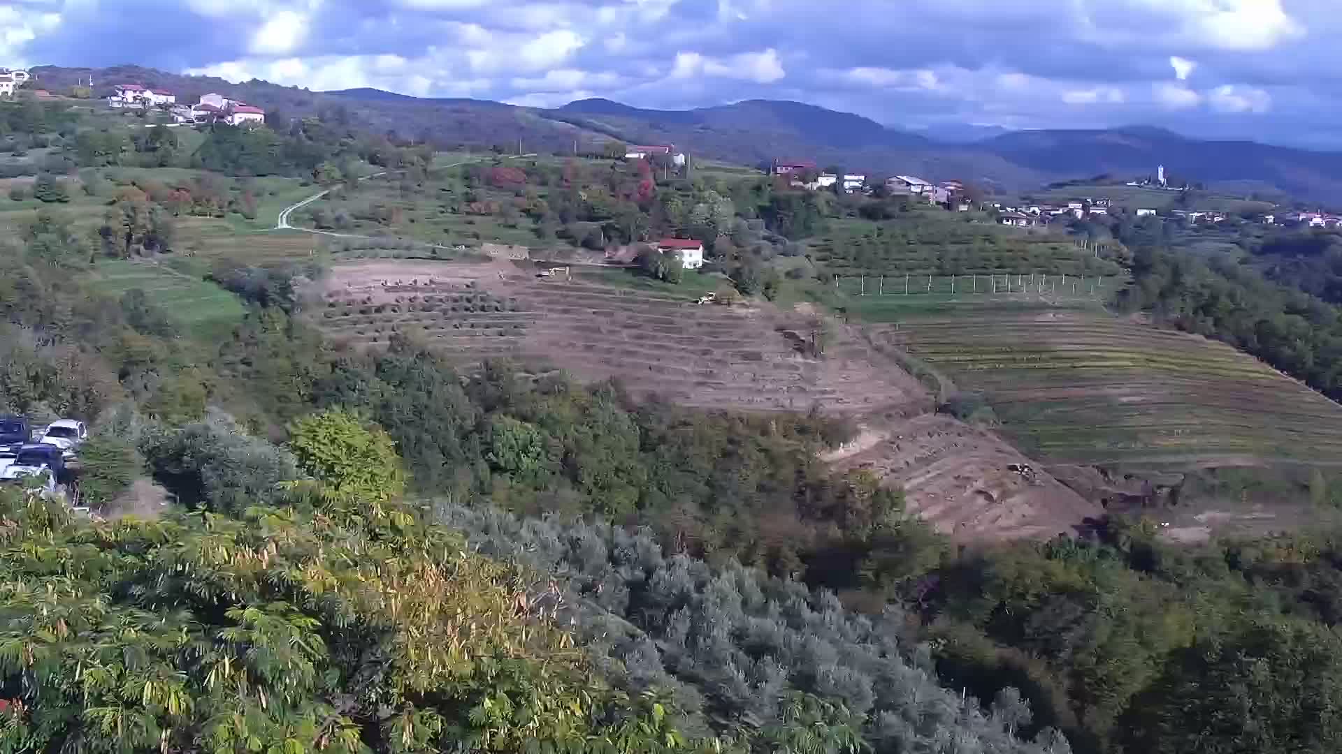 V Živo Šmartno spletna kamera Brda – Hotel San Martin