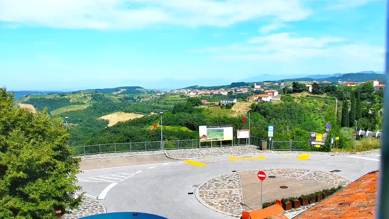 U Živo Šmartno web kamera Brda – Hotel San Martin