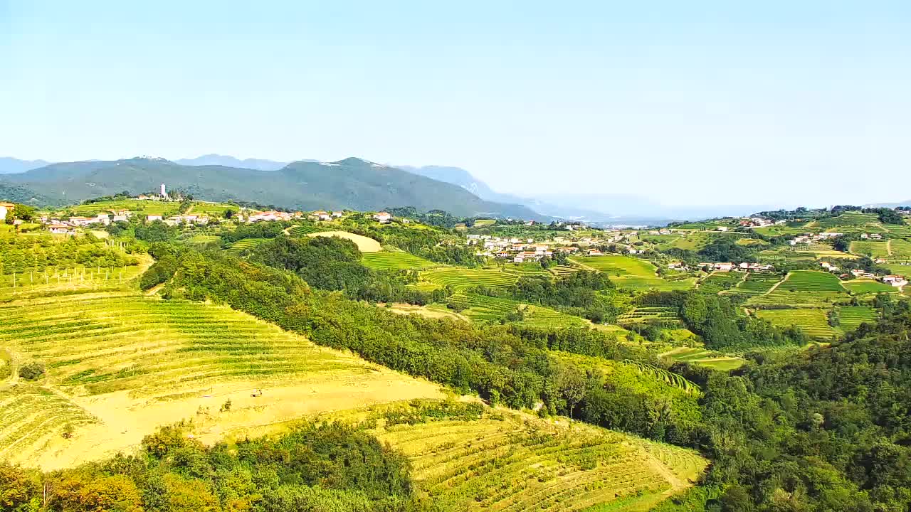 LIVE Šmartno webcam Brda – Hotel San Martin