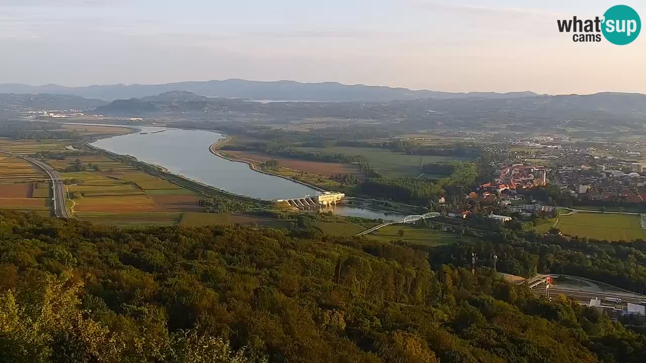 Kamera v živo Brežice – Razgled s sv. Vida