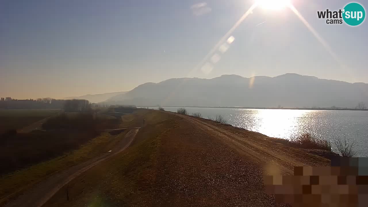 Webcam en vivo lago Brežice en el río Sava – Eslovenia