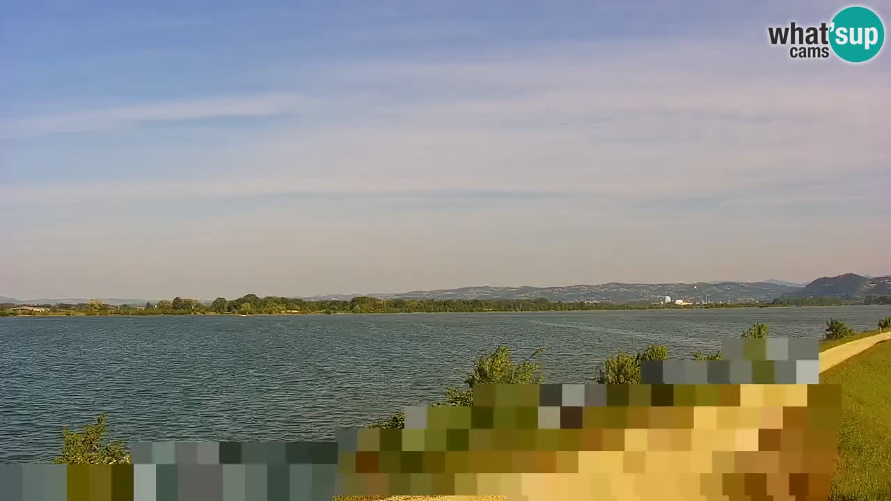 Live Webcam Brežice See am Fluss Sava – Slowenien