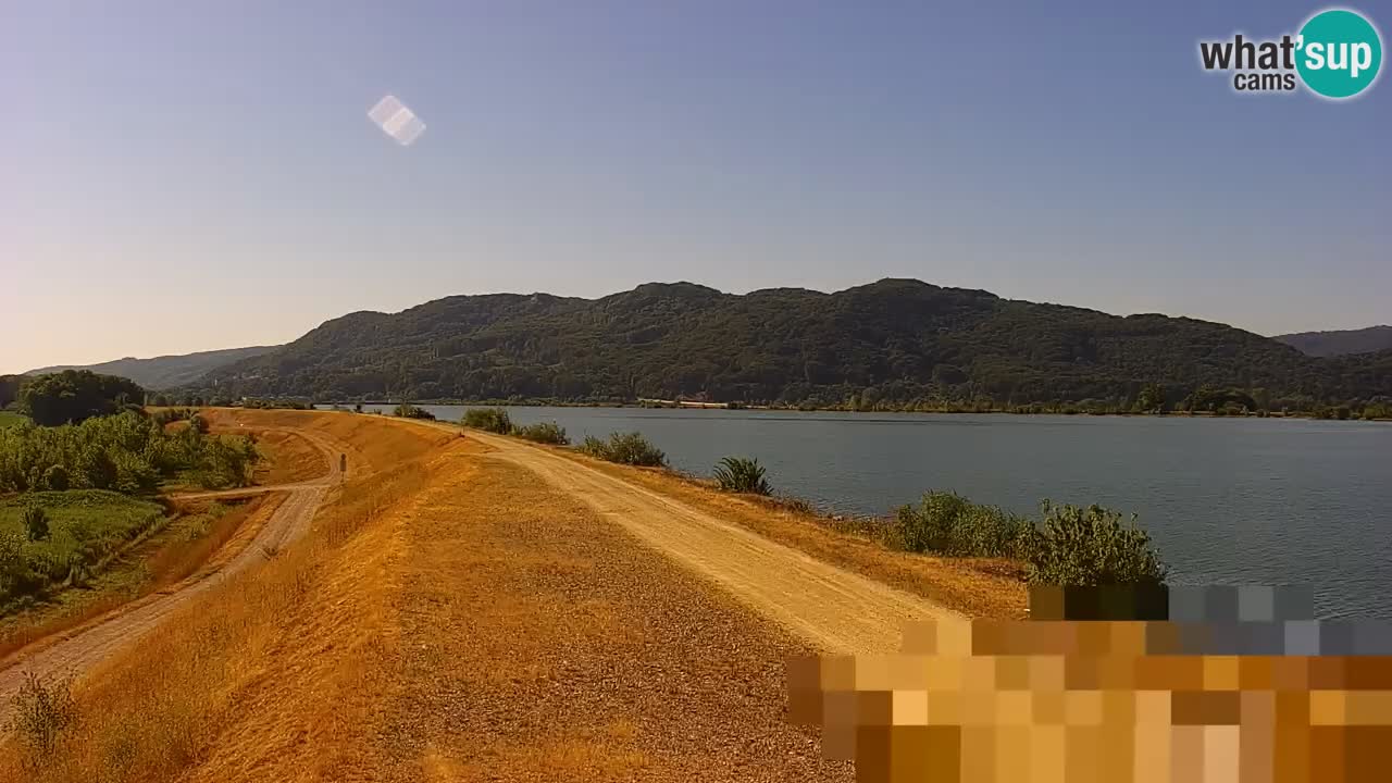 Webcam en vivo lago Brežice en el río Sava – Eslovenia