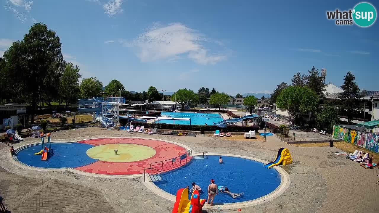 Celje summer open-air swimming pool