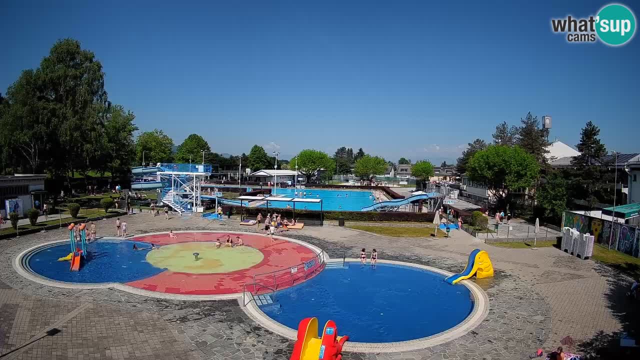 Celje summer open-air swimming pool
