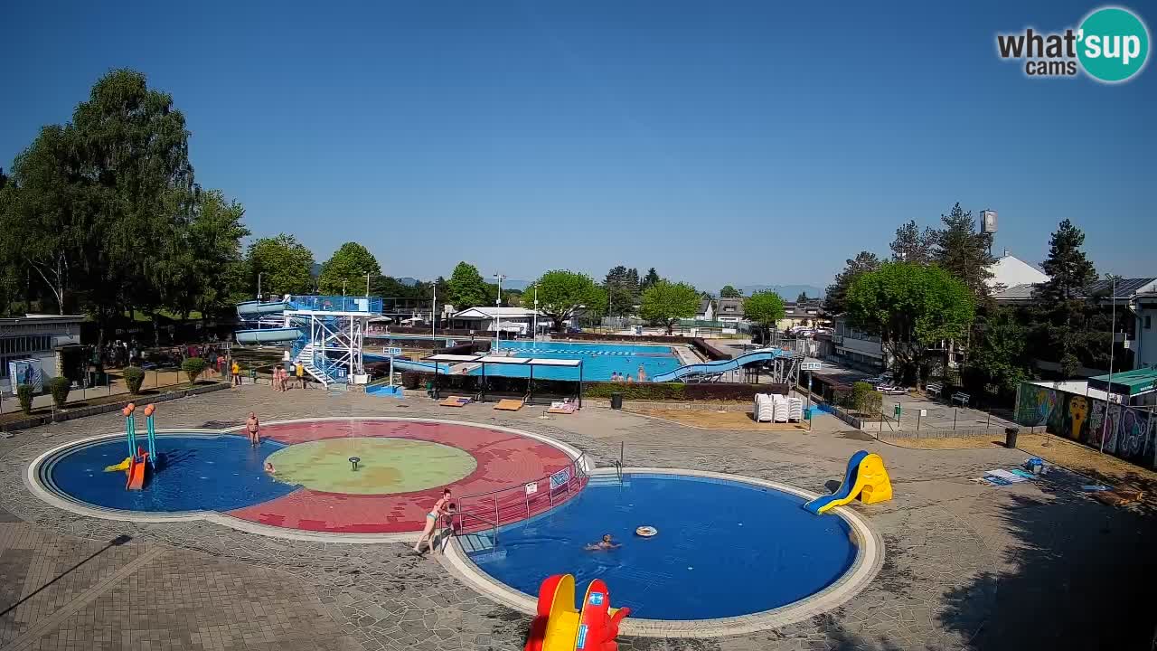 Celje summer open-air swimming pool