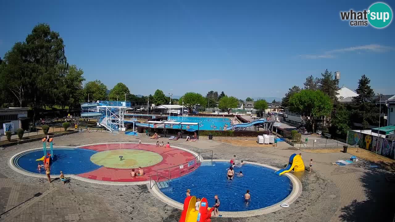 Celje summer open-air swimming pool