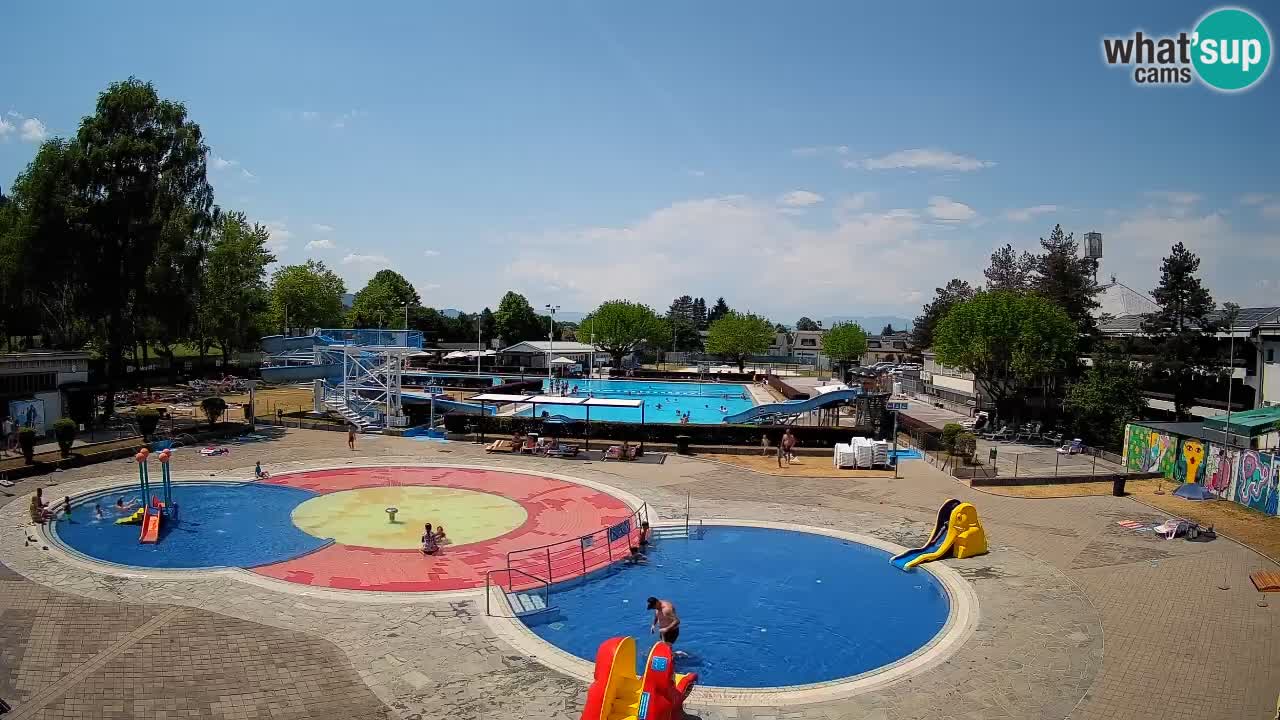 Celje summer open-air swimming pool