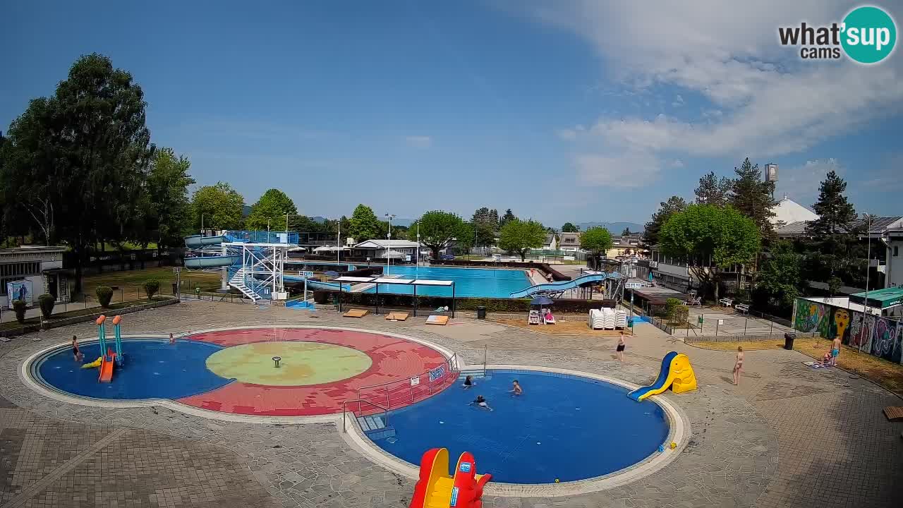 Celje summer open-air swimming pool