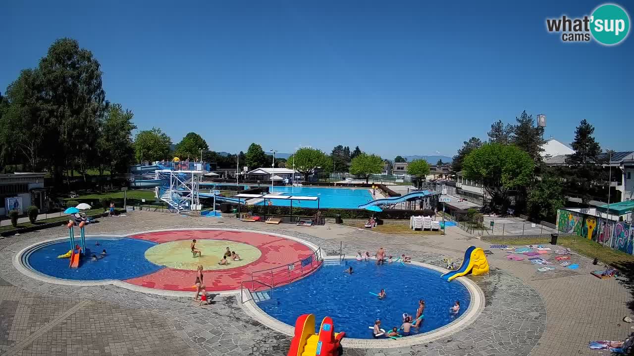 Celje summer open-air swimming pool