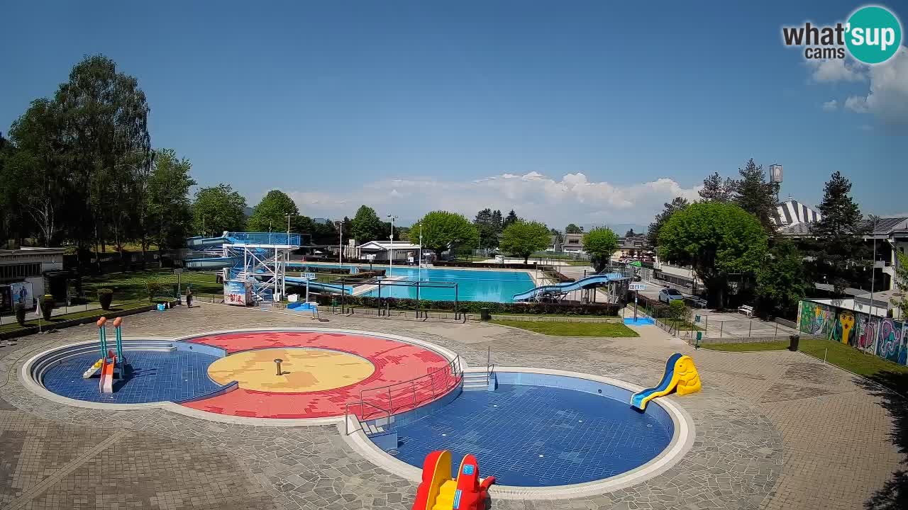 Celje summer open-air swimming pool