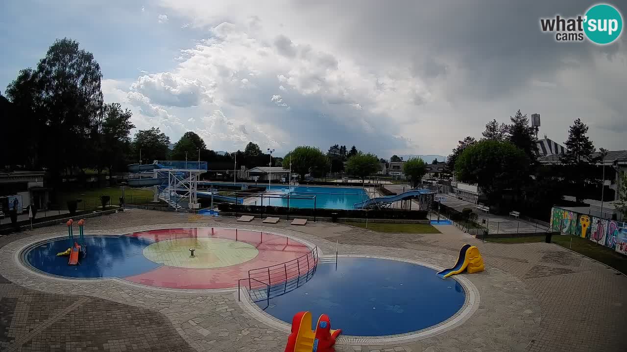 Celje summer open-air swimming pool