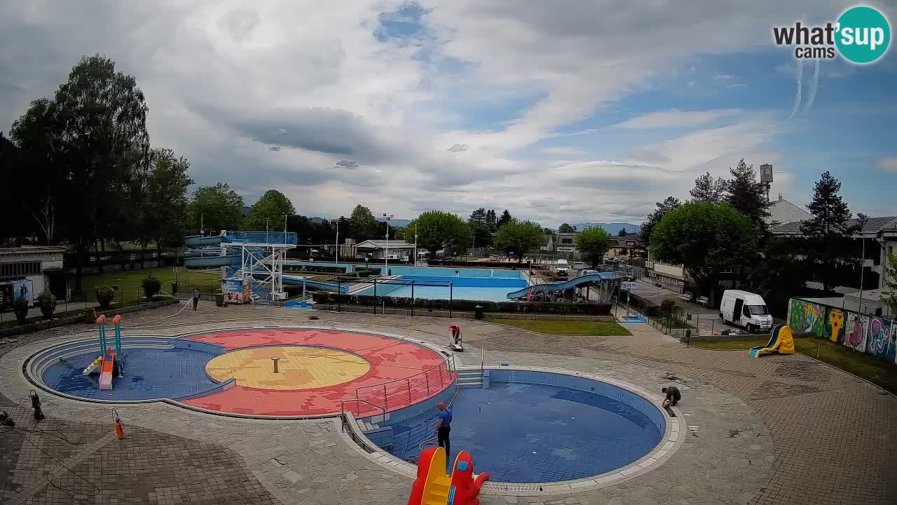 Celje summer open-air swimming pool