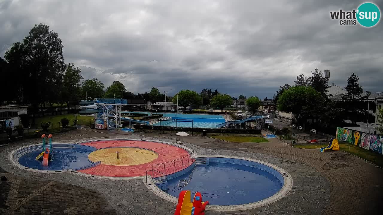 Celje summer open-air swimming pool