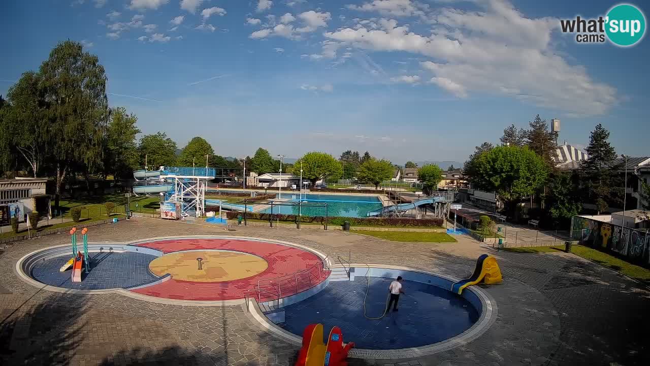 Celje summer open-air swimming pool